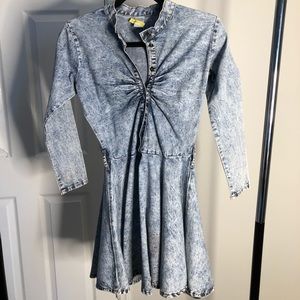 Jean skater dress